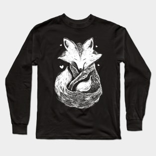 Fox in love Long Sleeve T-Shirt